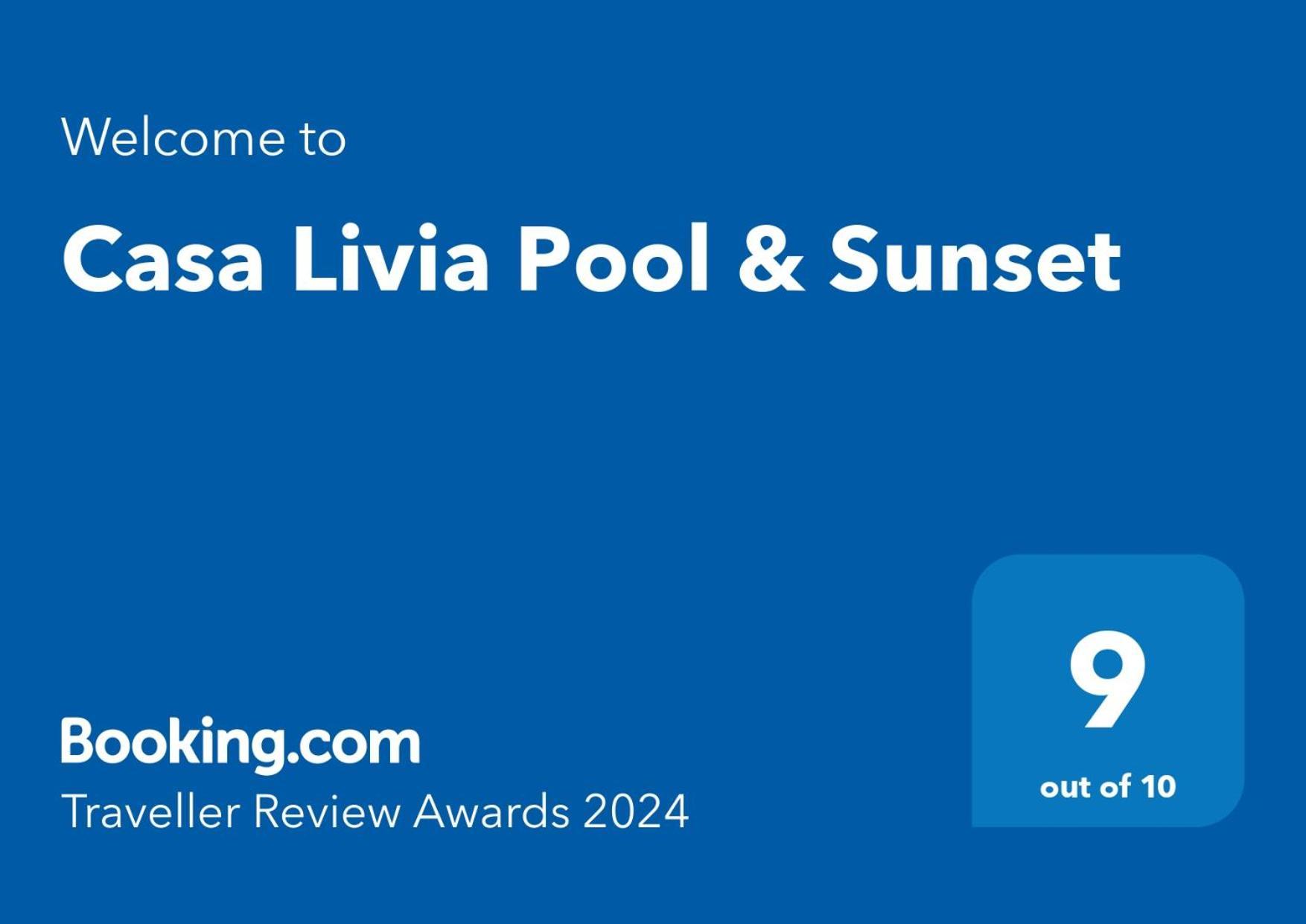 הוילה קורלחו Casa Livia Pool & Sunset מראה חיצוני תמונה